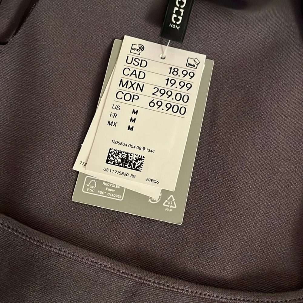 H&M BODYCON DRESS nwt - Picture 3 of 5